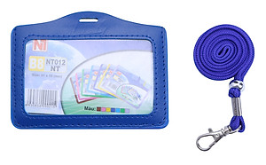 Bảng Tên Dây Xoay Da 310 - Màu Xanh