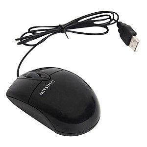 Chuột Mitsumi 6603 USB (Đen) - Hàng Chính Hãng