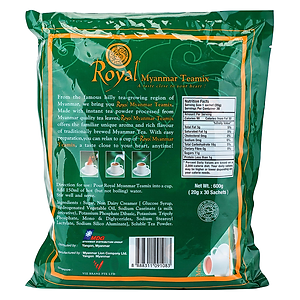 Trà Sữa Hòa Tan Royal Myanmar Teamix Royal010600 (30 Gói) - [8888311091083]