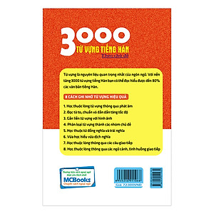 Sách 3000 Từ Vựng Tiếng Hàn Theo Chủ Đề