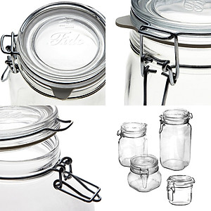 Hũ Thủy Tinh Nắp Cài Kín Hơi Fido Bormioli Rocco 149210ME7321991 (500ml)