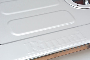 Bếp Gas Dương Rinnai RV-370(SM)N - Bạc Inox - Hàng Chính Hãng