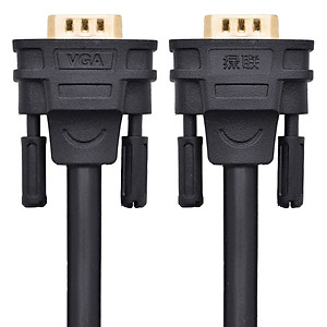 Cáp VGA Male To Male Ugreen VG101 11634 (15m) - Đen - Hàng Chính Hãng