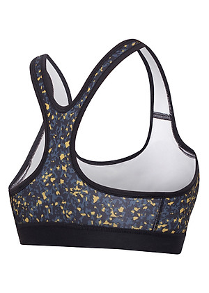 Áo Thể Thao Nữ Just Feel Free H6520  - Xám Phối Vàng