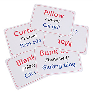 Sách Flash Card Thông Minh - Phòng Ngủ