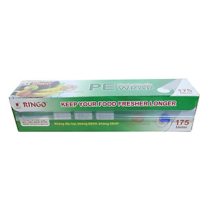 Màng Bọc Thực Phẩm PE Ringo 175 (30cm x 175m)