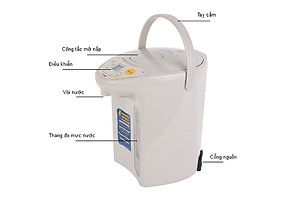 Bình Thủy Điện Tử Tiger PDR-S30W - 3L - Hàng Chính Hãng