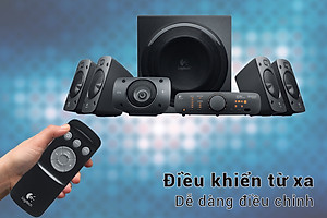 Loa Vi Tính Logitech Z906 5.1 1000W - Hàng Chính Hãng