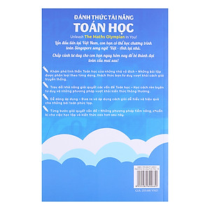 Sách Đánh Thức Tài Năng Toán Học - Tập 2 (8-9 Tuổi)