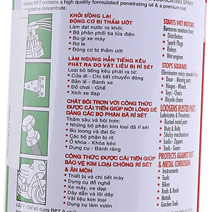 Bình Xịt Chống Gỉ Sét Và Bôi Trơn Selleys RP7175 (175g)
