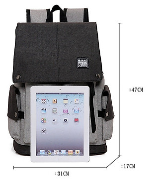 Balo Haras HR142 (21 x 47 cm) - Xám