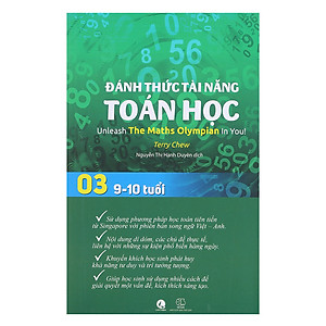 Sách Đánh Thức Tài Năng Toán Học - Tập 3 (9-10 Tuổi)