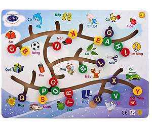 Đường Luồn Chữ Cái Tiếng Việt Winwintoys 65232