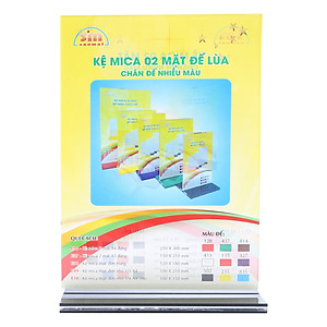Bảng Menu A5 Mica - Màu ngẫu nhiên