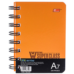 Sổ Lò Xo Grand A7 240 Trang Bìa Giấy