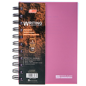 Sổ Lò Xo Grand A6 240 Trang Bìa Nhựa