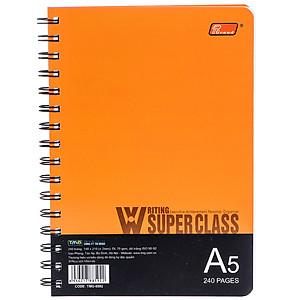 Sổ Lò Xo Grand A5 240 Trang Bìa Giấy