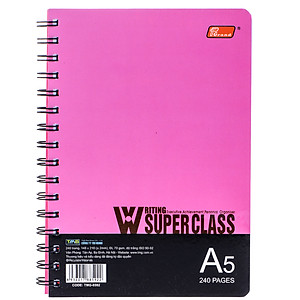 Sổ Lò Xo Grand A5 240 Trang Bìa Giấy