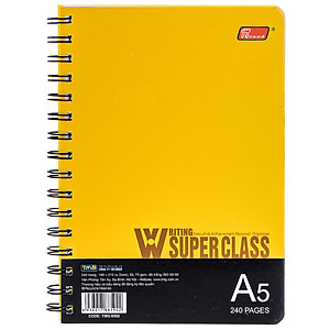 Sổ Lò Xo Grand A5 240 Trang Bìa Giấy