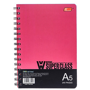 Sổ Lò Xo Grand A5 240 Trang Bìa Giấy