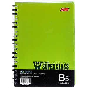 Sổ Lò Xo Grand B5 240 Trang Bìa Giấy