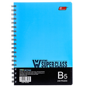 Sổ Lò Xo Grand B5 240 Trang Bìa Giấy