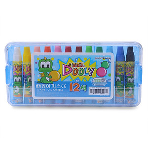 Bút Sáp Màu Dooly 12 Màu