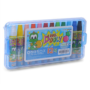Bút Sáp Màu Dooly 12 Màu