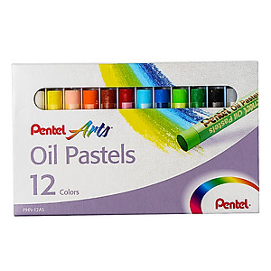 Sáp Dầu Pentel 12 Màu - PHN-12