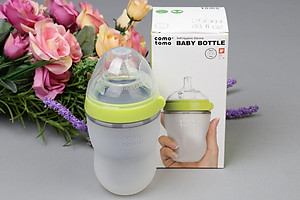 Bình Sữa Silicone Comotomo CT00013 250ml - Xanh
