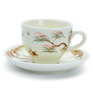 Bộ Bình Trà Cảnh Gốm Sứ Bát Tràng T541-H