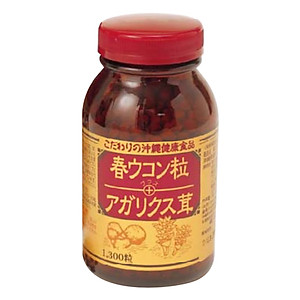 Thực Phẩm Chức Năng Tinh Chất Nghệ Mùa Xuân Và Nấm Agaricus Hộp 1300 Viên