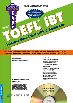 Sách Barron's - Pass Key To The Toefl iBT (Kèm 2CD)