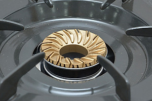 Bếp Ga Đôi Rinnai RV-377(G)N - Đen - Hàng Chính Hãng