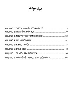 Sách Chuyên Đề Bồi Dưỡng Học Sinh Giỏi Qua Các Kì Thi Hóa Học Lớp 8