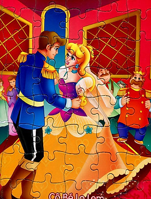 Sách Ghép Hình - Cô Bé Lọ Lem