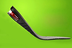 Lót Giày Tăng Chiều Cao 1 Lớp Không Khí Nguyên Bàn Winwinshop88 (3 cm) - Đen