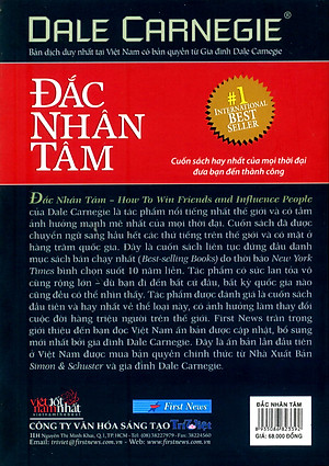 Sách Đắc Nhân Tâm (Tái Bản)