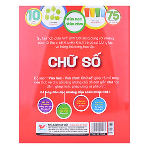 Sách Vừa Học Vừa Chơi - Chữ Số