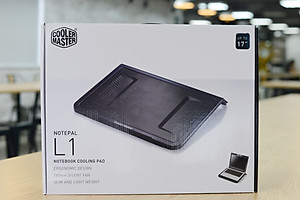 Đế tản nhiệt Laptop Cooler Master Notepal L1 - Hàng Chính Hãng