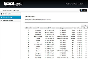 Bộ Kích Sóng Wifi Repeater 300Mbps Totolink EX200 - Hàng Chính Hãng