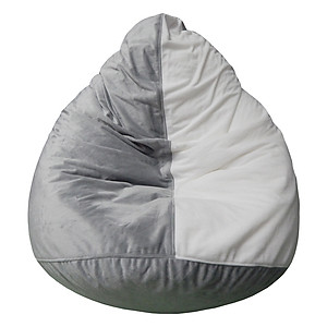 Ghế Lười Hình Giọt Nước Phú Mỹ GH-GINU-TRXM-120 (Trắng Xám)