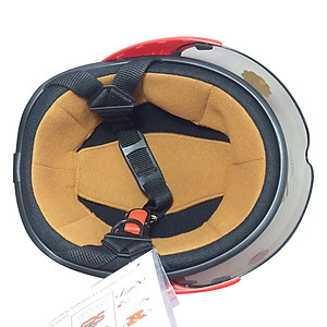 Mũ Bảo Hiểm GRS A08K - Đỏ Bóng