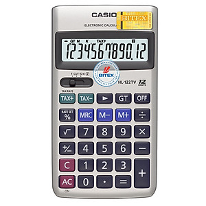 Casio Hl 122l Calculator Mua Máy Tính Để Bàn Casio HL-122TV Tại