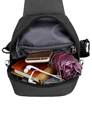 Túi Đeo Chéo Nam HARAS HRTK083 (26 x 16.5 cm) - Đen