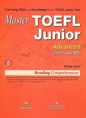 Master TOEFL Junior - Advanced Level B2 (Kèm CD)