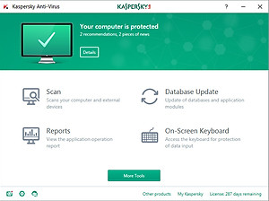Kaspersky Anti Virus Cho 1 Máy Tính - KAV1U - Hàng chính hãng