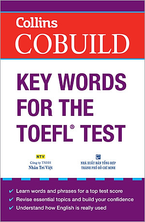 Sách Collins COBUILD Key Words For The TOEFL Test