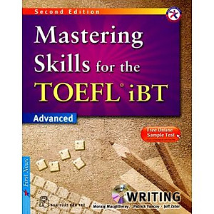 Sách Mastering Skills For The Toefl IBT Writing - Kèm 1 CD