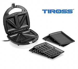 Máy Làm Bánh 3 Trong 1 Tiross TS513 (750W) - Hàng Chính Hãng